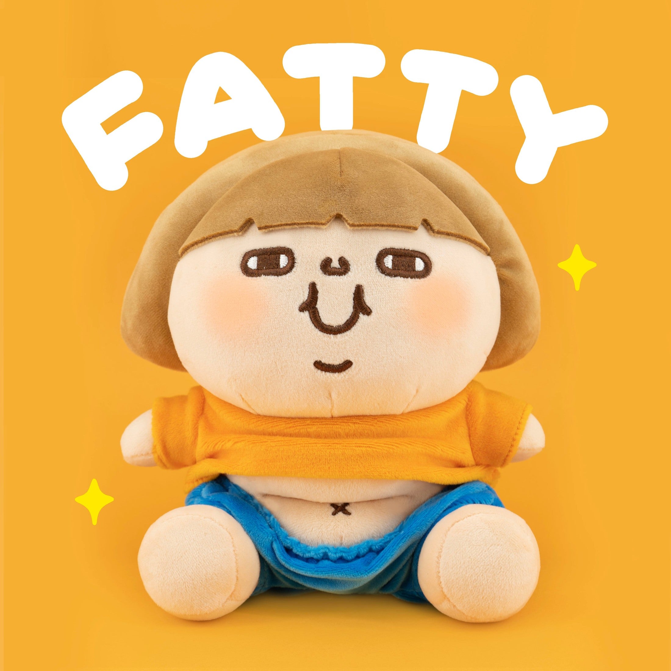Fatty 毛公仔 (7吋高)-zoom-1