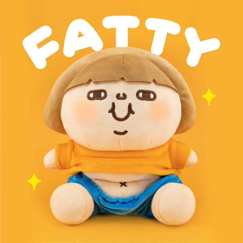 Fatty 毛公仔 (7吋高)-zoom-