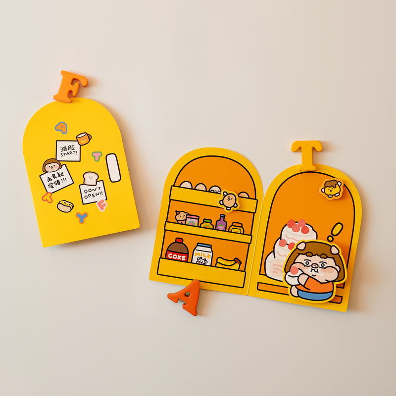 Popup 賀卡 (Piggy Fatty)-zoom-