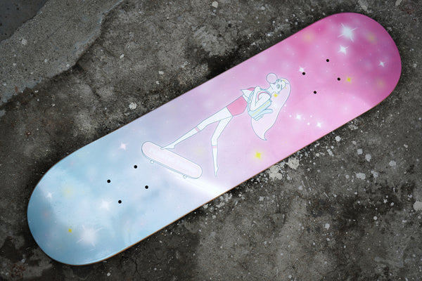 Plastic Thing Skate board - Skating in the galaxy (skate deck only)